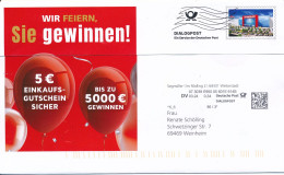 BRD / Bund Weiterstadt Dialogpost DV 03.24 0,34 Euro FRW 2024 Segmüller Möbel Luftballon - Covers & Documents