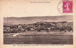 THOLLON - Vue Générale - Au Fond Le Lac Léman - N°5050 A B & C édition Les Jolis Coins De Savoie - Thollon