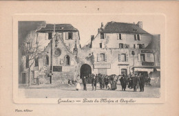 GOURDON    Porte Du Majou Et Chapelle   Edit  Ticou - Gourdon