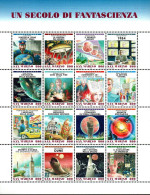 San Marino 1998 - Mi.Nr. 1786 - 1801 Kleinbogen - Postfrisch MNH - Sciene Fiction - Blocs-feuillets