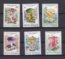 ROUMANIE 1986 TIMBRE N°3696/01 NEUF** CHAMPIGNONS - Unused Stamps