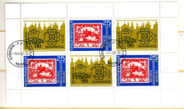 Bulgarie - 1988 - BF Exposition Philatelique  Praga'88 - Obliteres - Blocs-feuillets