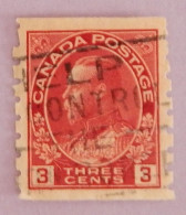 CANADA YT 111bB  OBLITÉRÉ "GEORGE V" ANNÉES 1918/1925 - Oblitérés