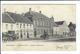 Zeveneken   ZEVENEEKEN - GEMEENTTEHUIS - MAISON COMMUNALE  1905 (met Sterstempel) - Lochristi