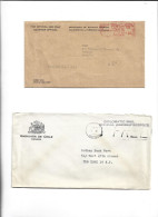 CANADA - POSTAL HISTORY LOT - OFFICIAL CHILE DIPLOMATIC MAIL POSTAGE FREE - Other & Unclassified