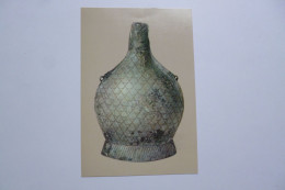 CHANGHAI  Muséum  -  Bronze  Fish - Shaped Flat  -  Wine Vessel  -  Western Han   Dynasty    -  CHINE  -  CHINA - Chine