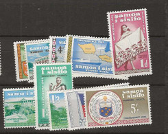 1962 MNH Samoa Mi 112-21 Postfris** - Samoa (Staat)