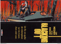 PANOSIAN : Marque Page BD Edition DELCOURT Pour Blacking Out - Bookmarks