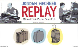 Marque Pages BD Editions DELCOURT Par Joradan MECHNER Pour REPLAY - Marque-pages