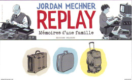 Marque Pages BD Editions DELCOURT Par Joradan MECHNER Pour REPLAY - Bladwijzers