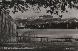 62997 - Seeshaupt - Mit Benediktenwand - 1951 - Weilheim