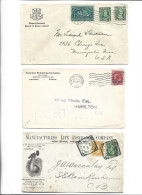 CANADA - POSTAL HISTORY LOT - COMMERCIAL ADVERTISE COVERS - Other & Unclassified
