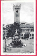 TRENTO - FONTANA NETTUNO - PIAZZA VITTORIO EMANUELE - FORMATO PICCOLO - SCRITTA AL RETRO 1939 - Trento