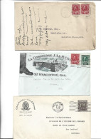 CANADA - POSTAL HISTORY LOT - COMMERCIAL ADVERTISE COVERS - Otros & Sin Clasificación