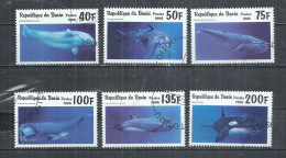 BENIN 1996 - SEA MAMMALS - CPL. SET - USED OBLITERE GESTEMPELT USADO - Autres & Non Classés