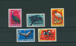 République Du Congo (émission Locale) - Stanleyville : Oiseaux N°11/15** Neuf Sans Charnières (MNH), Complet - Ungebraucht