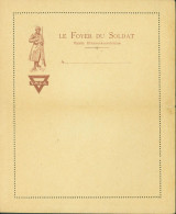 Guerre 14 Carte Lettre Le Foyer Du Soldat Union Franco Américaine YMCA Y.M.C.A - Cartoline-lettere