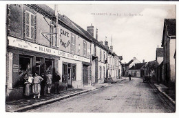 25934 / ⭐ ♥️  Peu Commun VILLEMEUX Eure Loir Epicerie CAFE Français BILLARD Louis DUROT Grande Rue 1920s  - Villemeux-sur-Eure