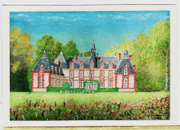 25935 / ⭐ ♥️  Peu Commun VILLEMEUX-sur-EURE Eure Loir Chateau RENANCOURT 1992 - Pastel Robert RENARD Tirage 1000 Ex - Villemeux-sur-Eure