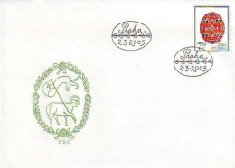 FDC 426 Czech Republic Easter 2005 - Ostern