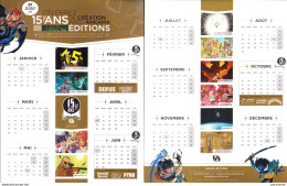 ANKAMA Calendrier 2020 Dofus Freak'squeele Radiant Doggybags Alphonse Tabouret Ptsd Jim Hawwkins Shangri Sherlock Holmes - Agendas & Calendarios