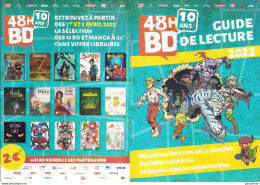 Catalogue 48h BD 2022 Avec PILET VASTRA KORDEY GENET TARQUIN DROUIN - Otros & Sin Clasificación