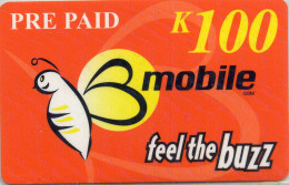 Papua New Guinea Pre Paid Mobile K100 Feel The Buzz - Papua Nueva Guinea