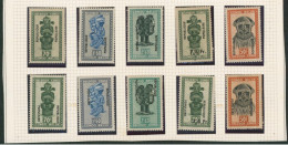 République Du Congo (émission Locale) - Stanleyville : République Populaire N°1/5**  X2 (surcharge Dans Les Deux Sens) - Unused Stamps