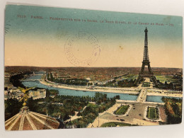 CPA - 75 - PARIS - Perspective Sur La Seine, La Tour Eiffel Et Le Champ De Mars - Tour Eiffel