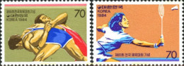 727852 HINGED COREA DEL SUR 1984 65 ENCUENTRO DEPORTIVO NACIONAL. - Korea, South