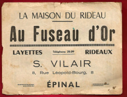 Imagerie Pellerin Epinal PubLa Maison Du Rideau Au Fuseau D'Or S. Vilair - Devinette Poisson Cuisinier Porteuse D'eau .. - Other & Unclassified