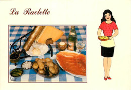 Recettes De Cuisine - Raclette - Carte Neuve - Gastronomie - CPM - Voir Scans Recto-Verso - Küchenrezepte