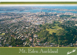 Nouvelle Zélande - New Zealand - Auckland - The Volcanic Cone Of Mt Eden Dominates Auckland City And The Waitemata Harbo - Nieuw-Zeeland