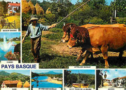 Animaux - Vaches - Pays Basque - Multivues - CPM - Voir Scans Recto-Verso - Vaches