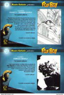 LEUFEUVRE : 5 Comics Card FOX BOY N°11-12-31-32-33 - Objets Publicitaires