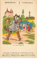 ILLUSTRATEUR #35199 GERMAINE BOURET EMY BAROMETRE LE CHAT BOTTE CHAT CAT KATZE - Bouret, Germaine