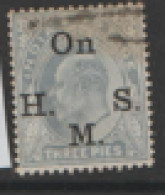 India O H M S  1902   SG  054  3p  Fine Used - 1882-1901 Keizerrijk
