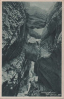 35048 - Höllentalklamm - Steinlawine - Ca. 1940 - Höllental