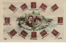 REPRESENTATION TIMBRES #MK39609 TOUTES MES PENSEES LE SECRET DES TIMBRES - Postzegels (afbeeldingen)