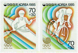 727857 HINGED COREA DEL SUR 1985 24 JUEGOS OLIMPICOS VERANO SEUL 1988 - Korea (Süd-)