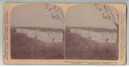 MEXIQUE #PP1338 YUCATAN UXMAL RELIQUE INDIENNE DU PALAIS DU GOUVERNEUR RUINES 1901 - Stereo-Photographie