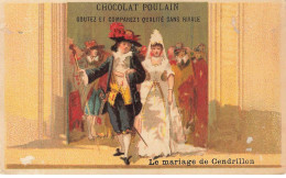 CHROMO #CL40321 CHOCOLAT POULAIN MARIAGE DE CENDRILLON BOGNARD PARIS - Poulain