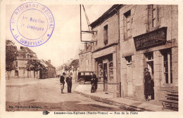 87-LUSSAC-LES-EGLISES- RUE DE LA POSTE - Autres & Non Classés