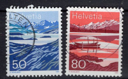 T2515 - SUISSE SWITZERLAND Yv N°1387/88 - Used Stamps