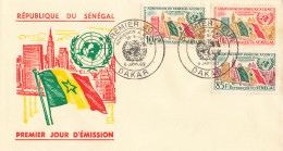 SENEGAL #23688 DAKAR 1962 PREMIER JOUR ADMISSION A L ONU - Senegal (1960-...)