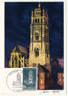 FRANCE - Carte Maximum - 1,00 Cathédrale De Rodez - 10 Juin 1967 - Rodez - Signée André Spitz, Dessinateur Du Timbre - 1960-1969