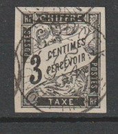 TAXE  N° 3 OBL OBOCK TTB - Postage Due