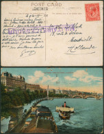 Guerre 14-18 - CP En Provenance De London (1915) > Maestricht + Griffe Violette MILITAIRE CENSUUR - Postal History