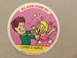 Italia Italy Edition - Adhesive Collection Sticker - Comics BD Humour Caino E Adele Boy And Girl - Other & Unclassified