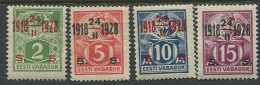 Estonia:Unused Overprinted Stamps Weaver And Smiths, 1928, MNH - Estland